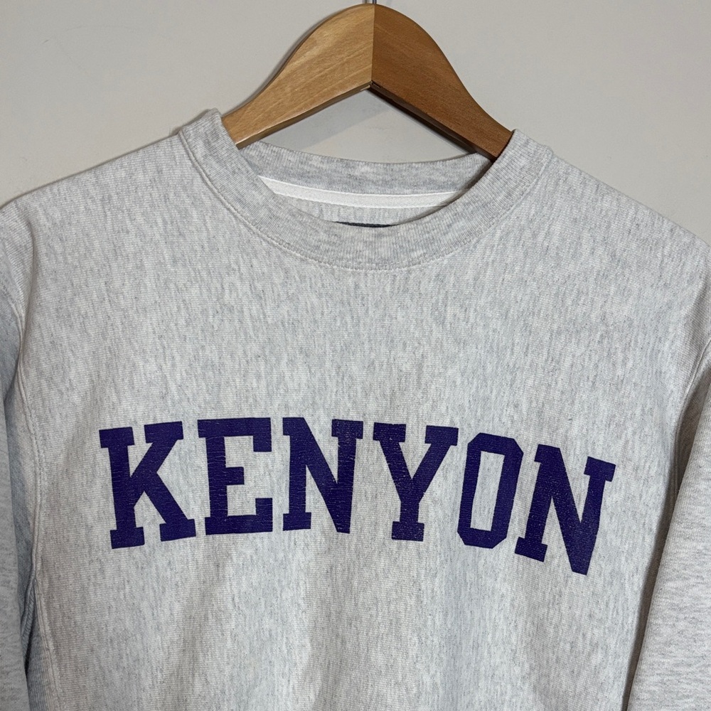 Vintage Champion Reverse Weave Kenyon College Crewneck Sweatshirt Y2K Small